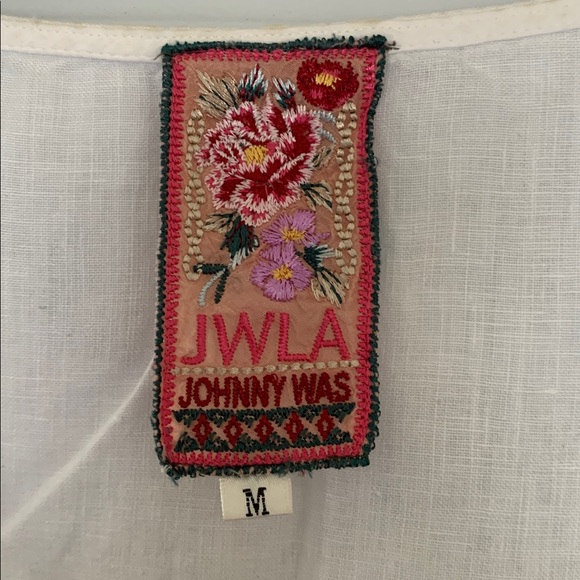 Johnny Was Multicolor Embroidered Tank Top Size M - Picture 3 of 6